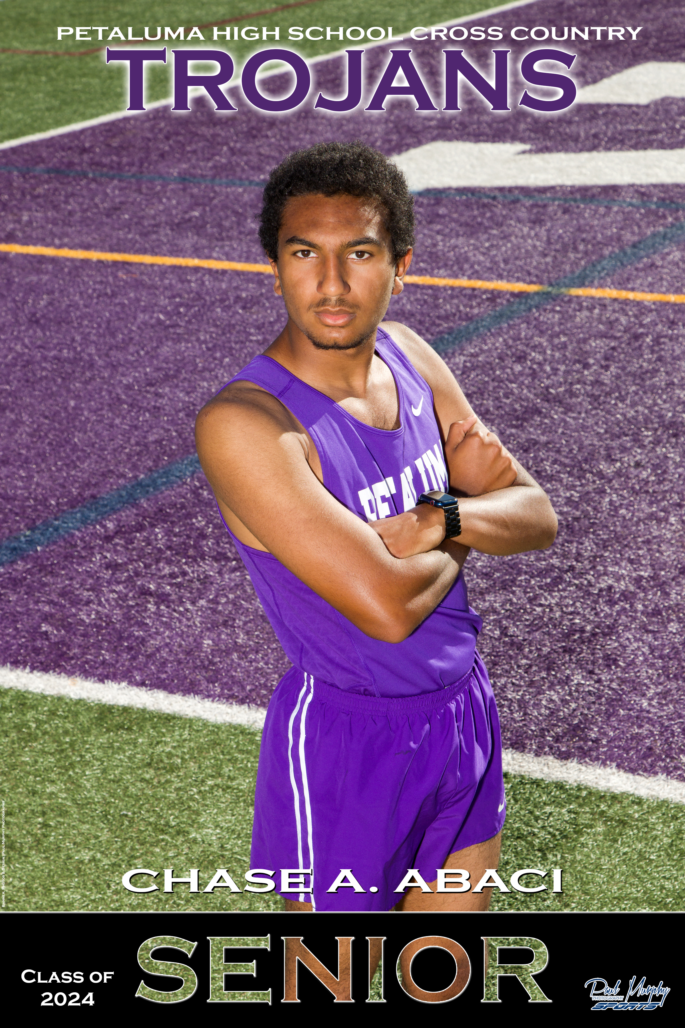 chase phs cross country senior banner 2023