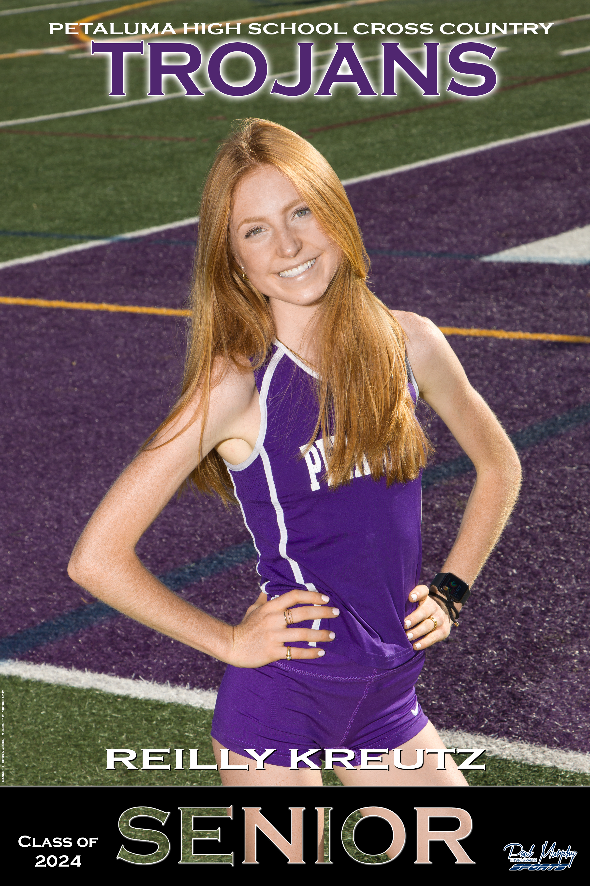 reilly phs cross country senior banner 2023