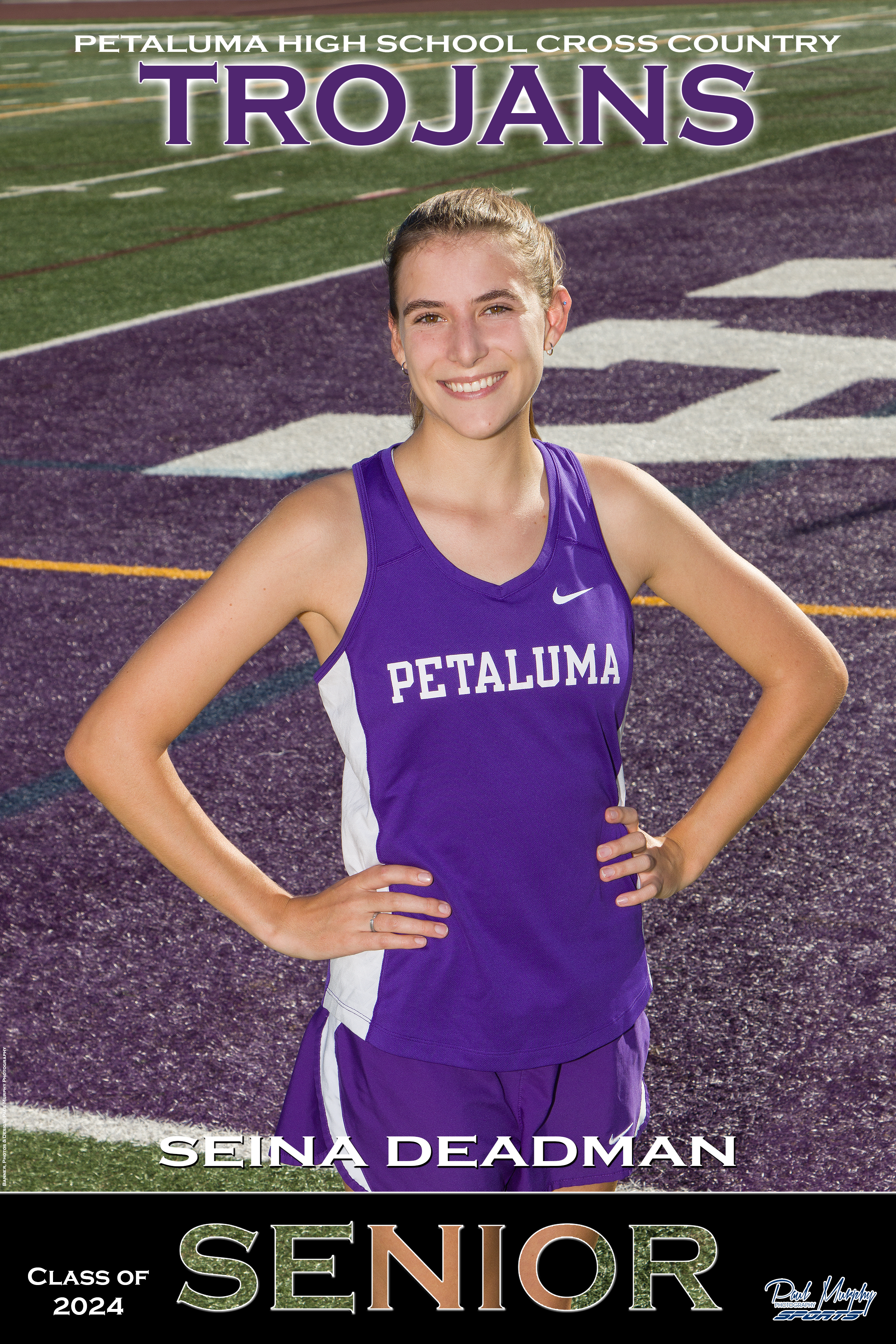 siena phs cross country senior banner 2023